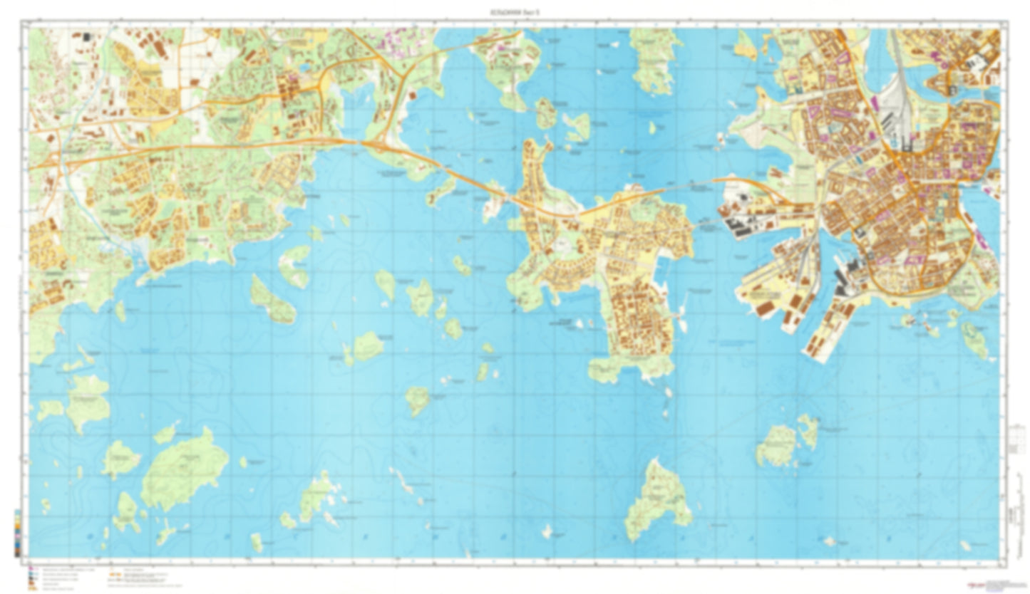 Helsinki 5 (Finland) - Soviet Military City Plans