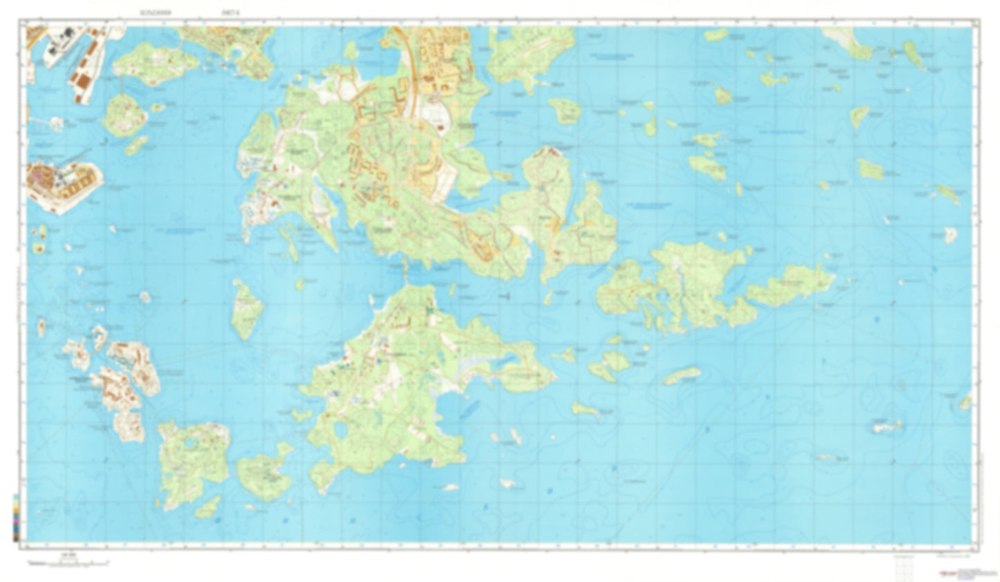 Helsinki 6 (Finland) - Soviet Military City Plans