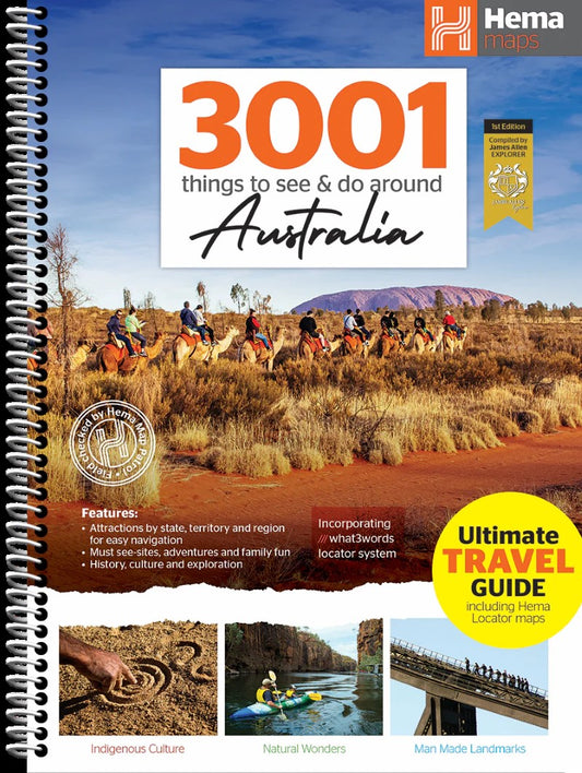 3001 Things to see and do in Australia Atlas