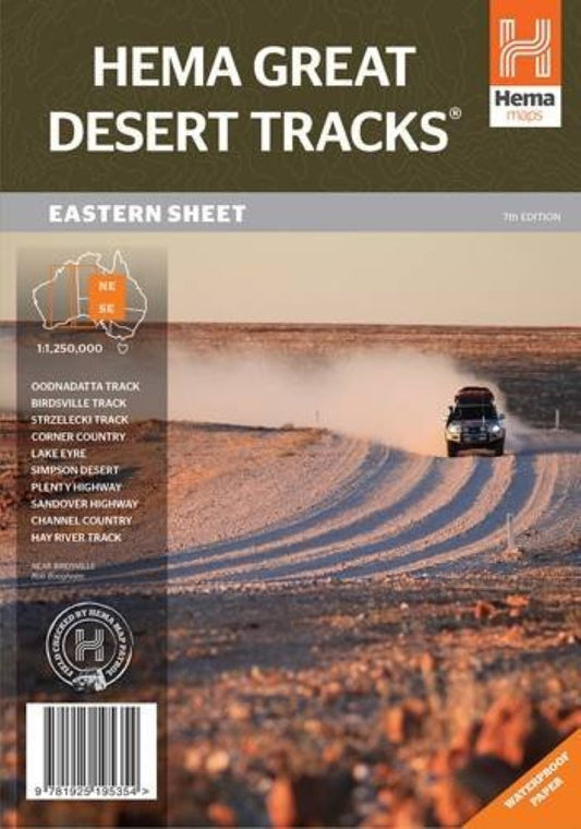 Hema great desert tracks : eastern sheet : 7th edition