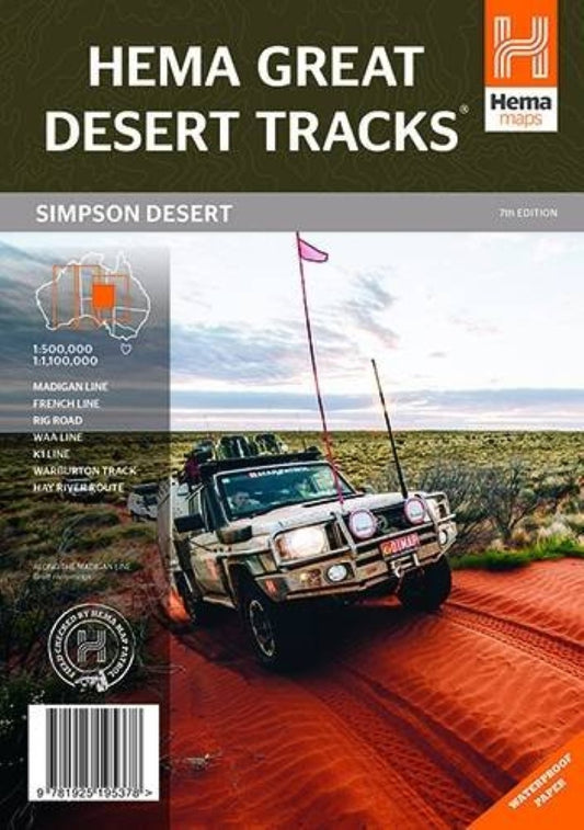 Hema great desert tracks : Simpson Desert : 7th edition