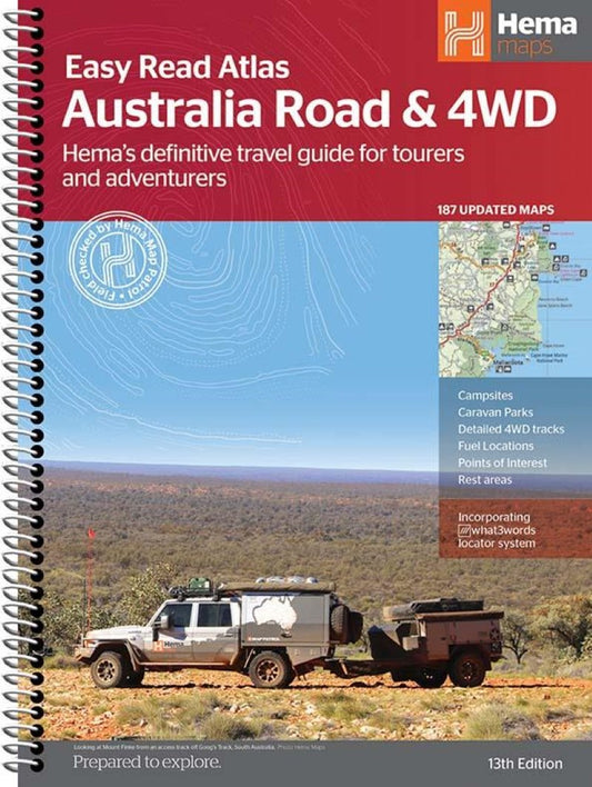 Australia, Easy Read Road and 4WD Atlas