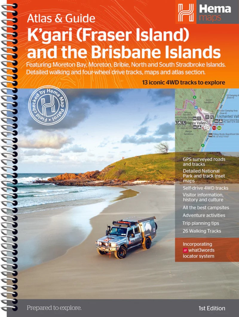 K'Gari Fraser Island Atlas & Guide