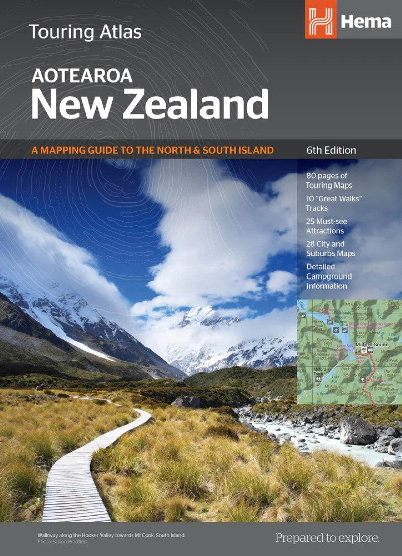 New Zealand : touring atlas