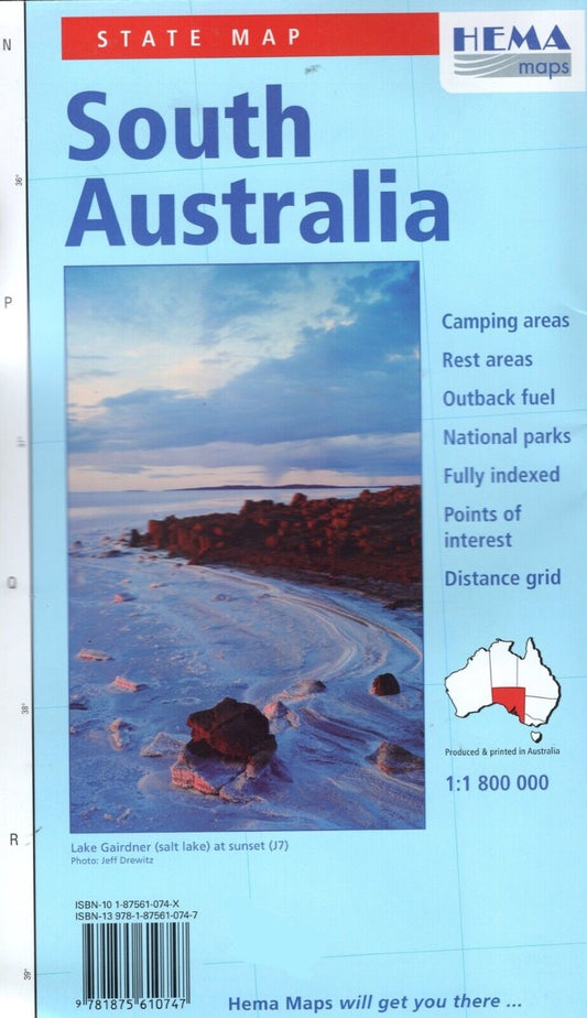 South Australia : state map