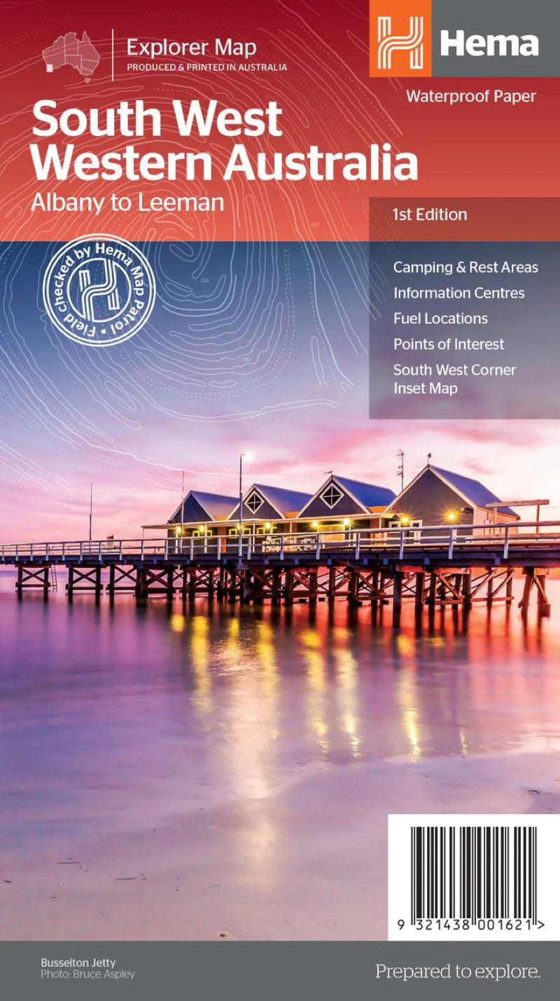 South West Western Australia Explorer Map