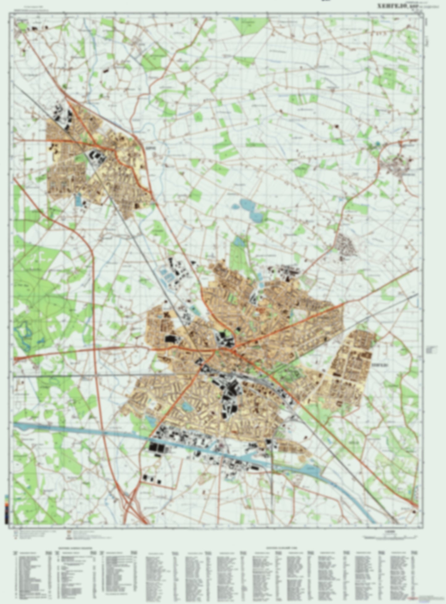 Hengelo, Borne, Oldezaal 1 (Netherlands) - Soviet Military City Plans