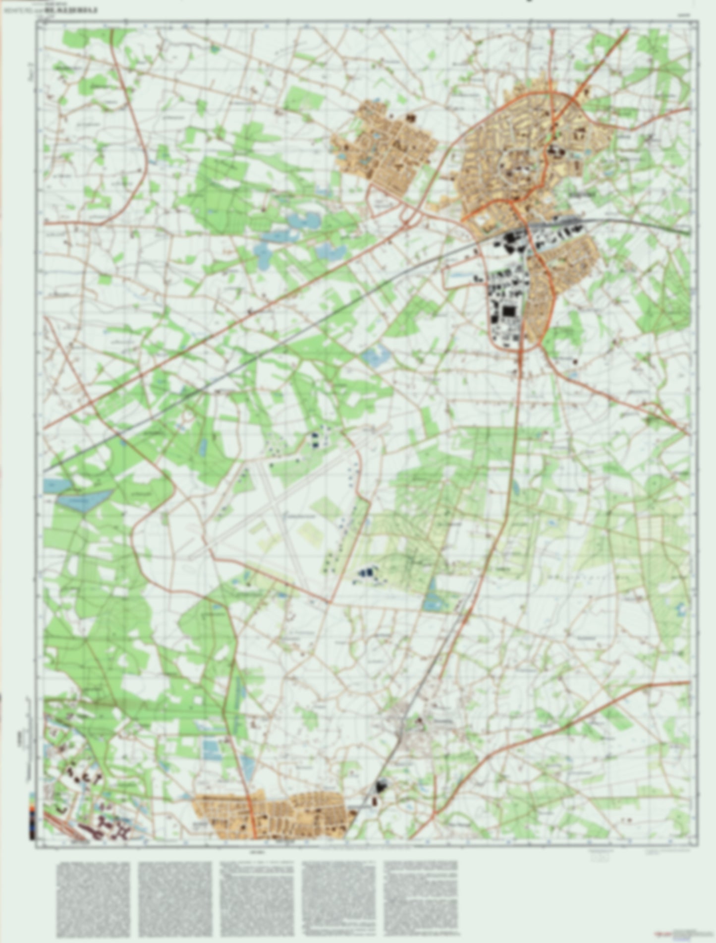 Hengelo, Borne, Oldezaal 2 (Netherlands) - Soviet Military City Plans