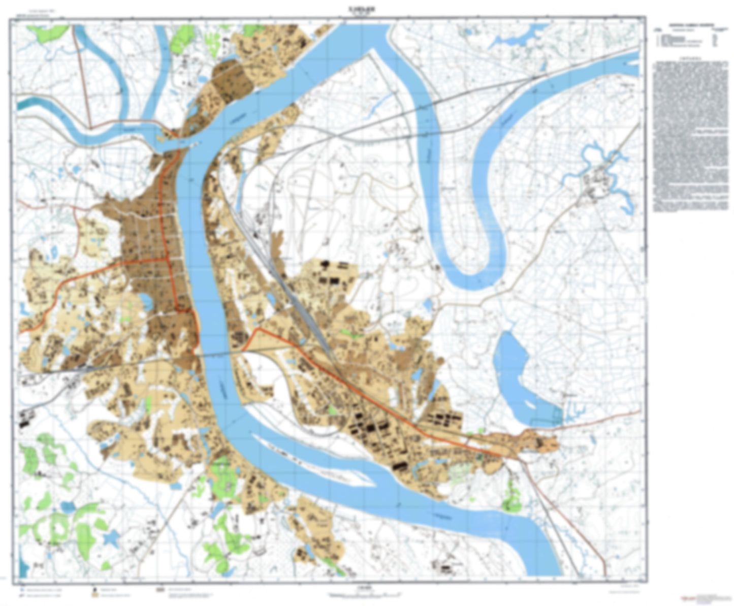 Hengyang (China) - Soviet Military City Plans