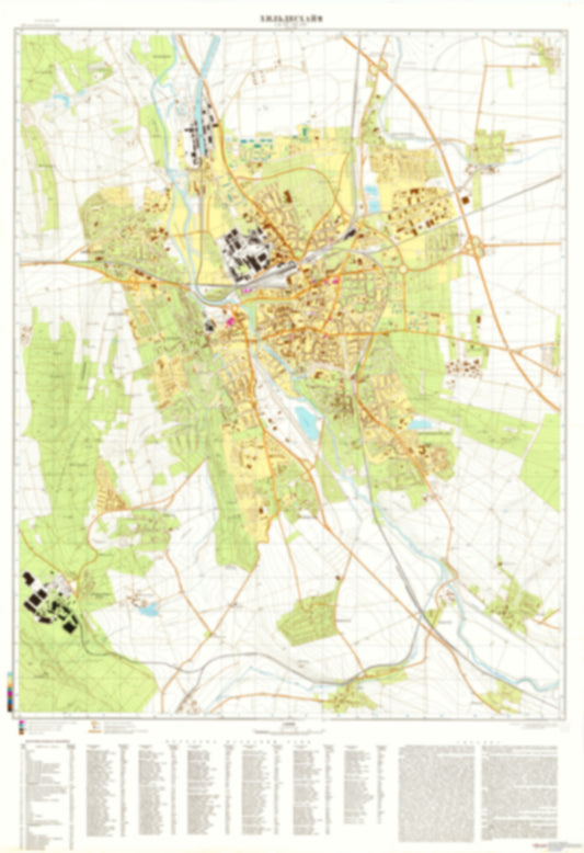 Hildesheim (Germany) - Soviet Military City Plans