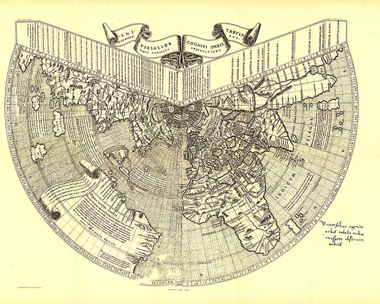 1893 Ruysch 1508 Map