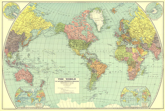 1932 World Map