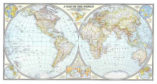 1941 World Map