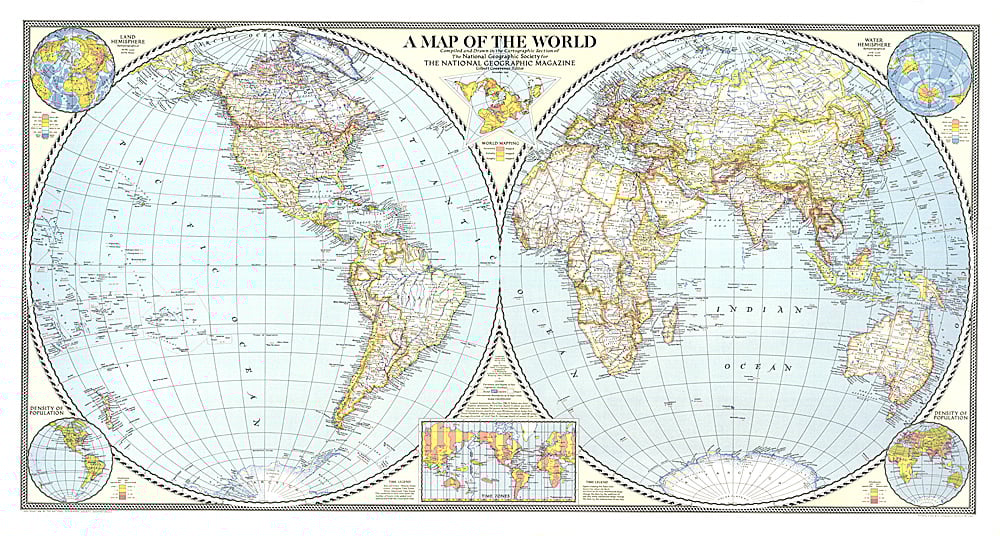 1941 World Map