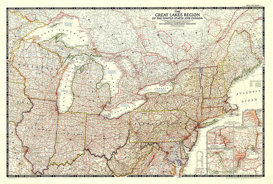 1953 The Great Lakes Region of the United States and Canada