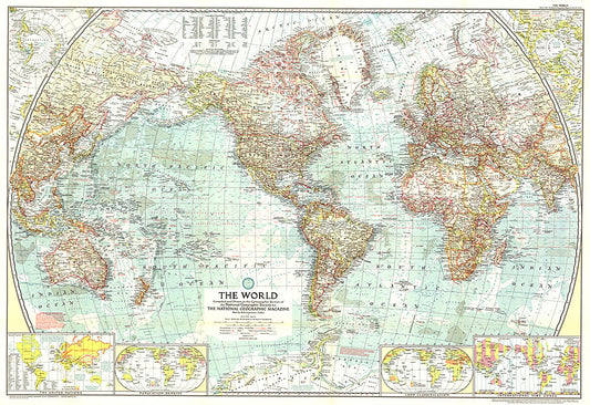 1957 World Map