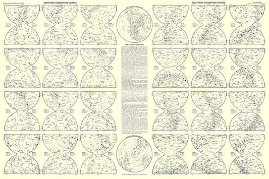 1957 Heavens Star Chart