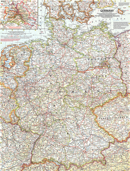 1959 Germany Map