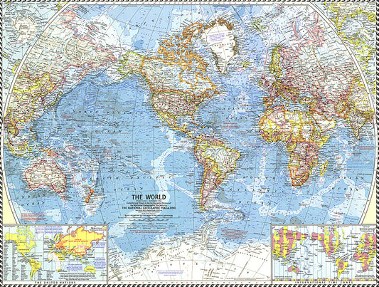 1960 World Map