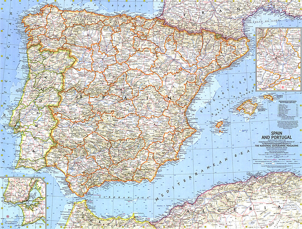 1965 Spain and Portugal