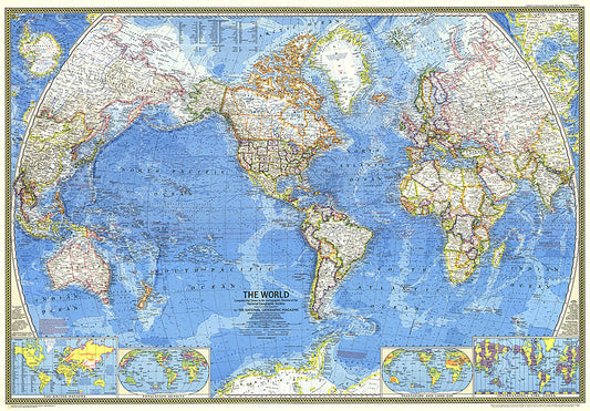 1970 World Map