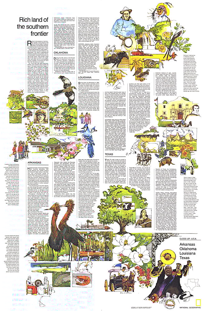 1974 Close-up USA, South Central States Theme