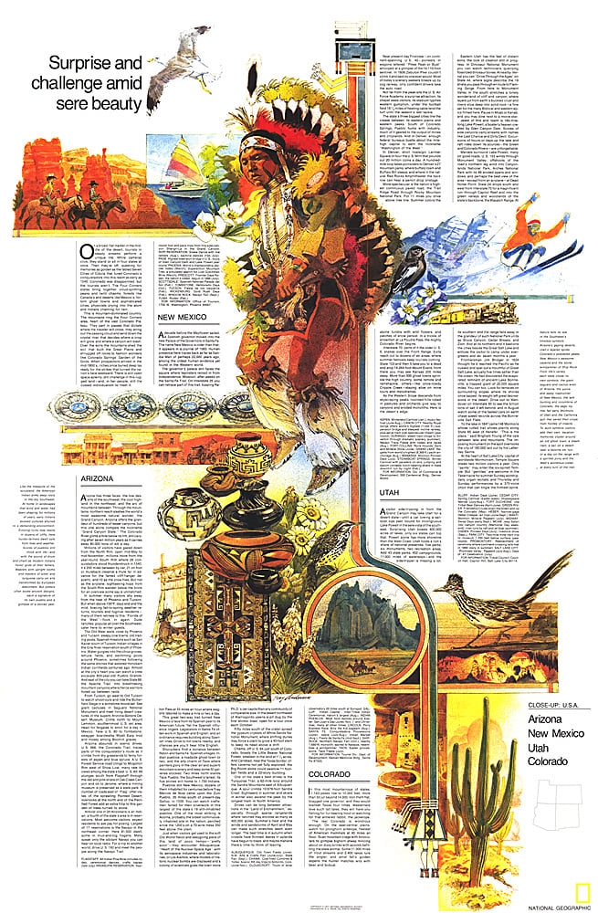 1977 Close-up USA, Southwest Theme