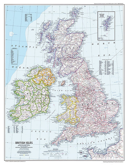1979 British Isles Map