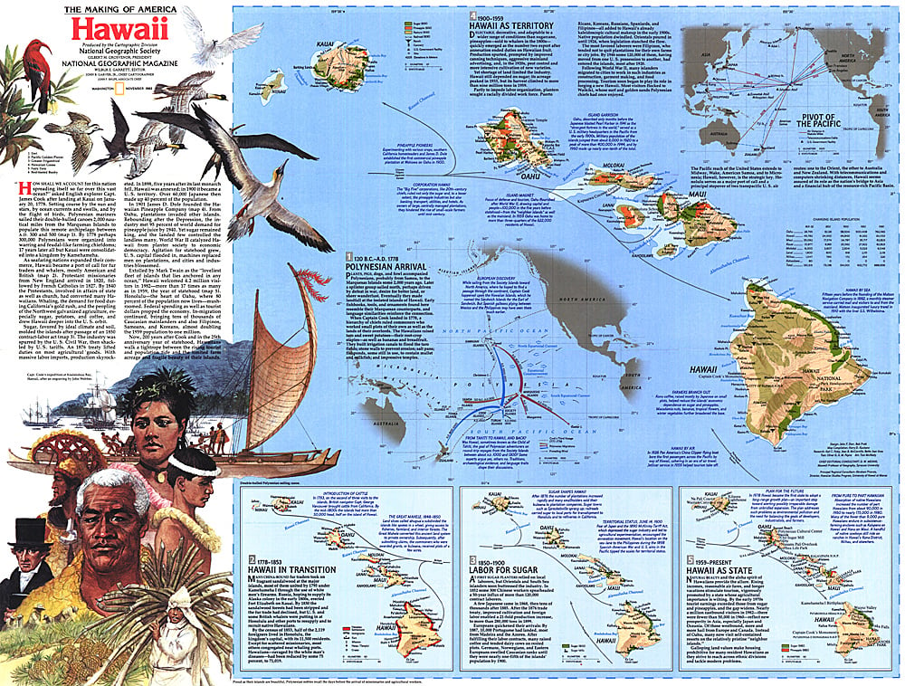 1983 The Making of America, Hawaii Theme