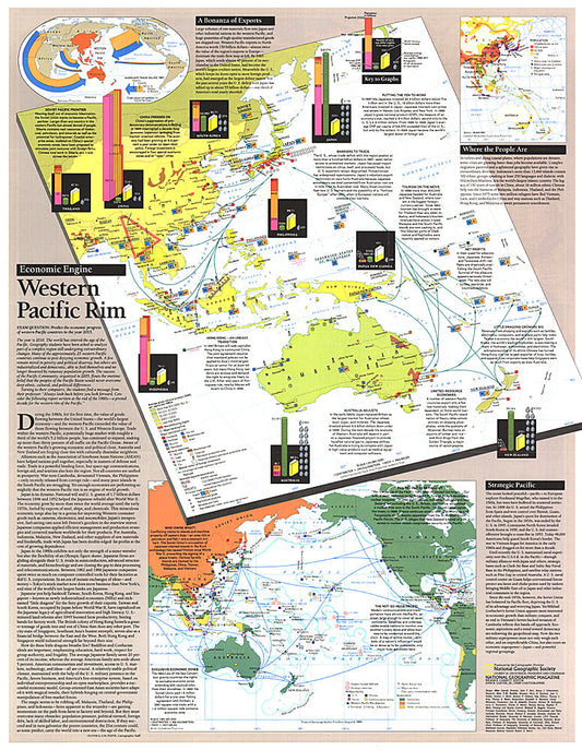 1989 Western Pacific Rim Map