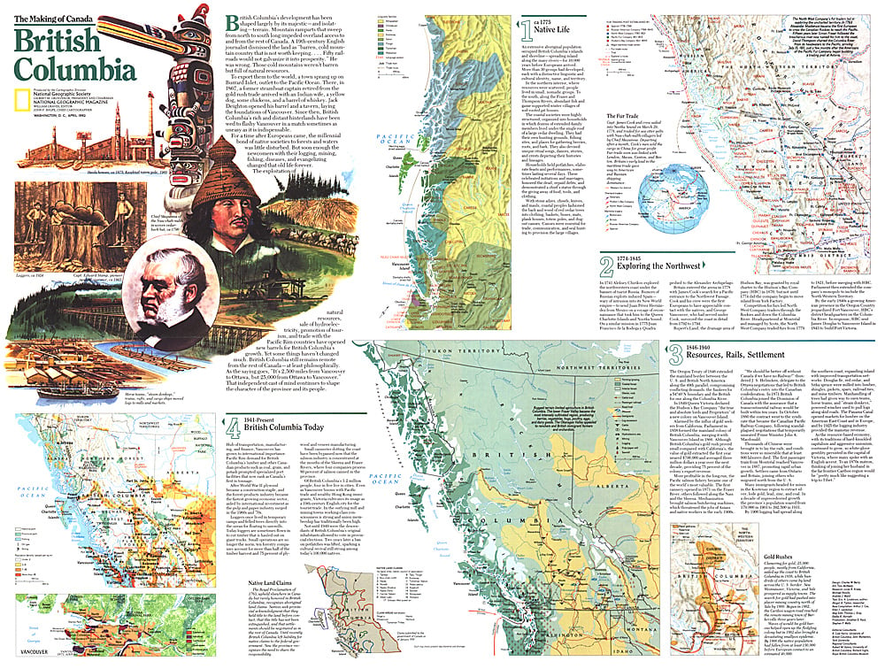 1992 Making of Canada, British Columbia Theme