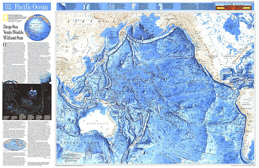 1992 Pacific Ocean Map