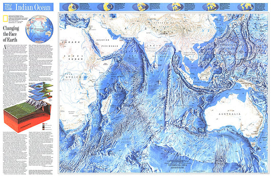 1992 Indian Ocean Map