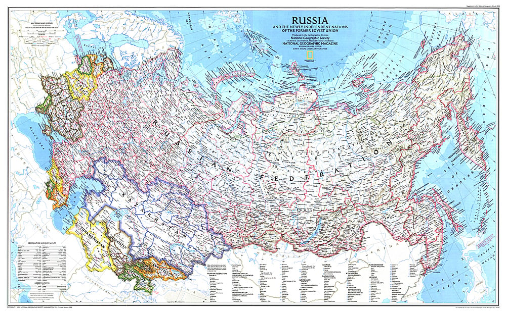 1993 Russia and the Newly Independent Nations of the Former Soviet Union