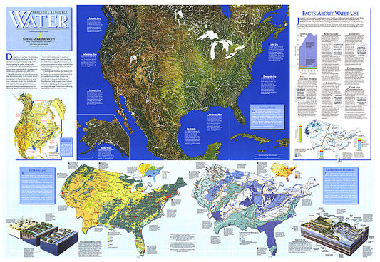 1993 Water Precious Resource Map