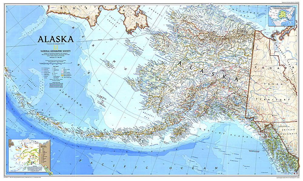 1994 Alaska Map