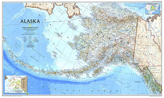 1994 Alaska Map