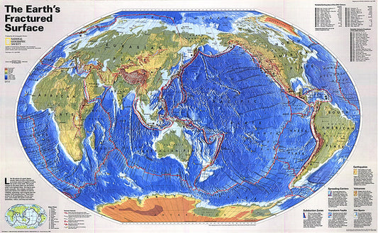 The Earths Fractured Surface Map (1995)