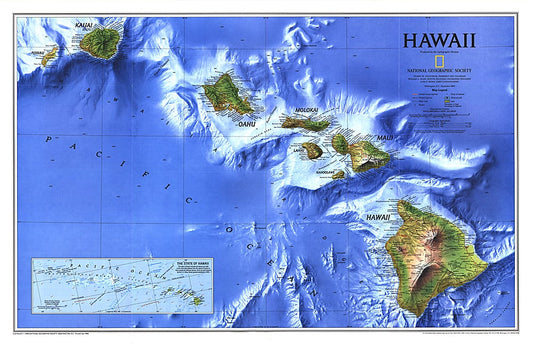 1995 Hawaii Map