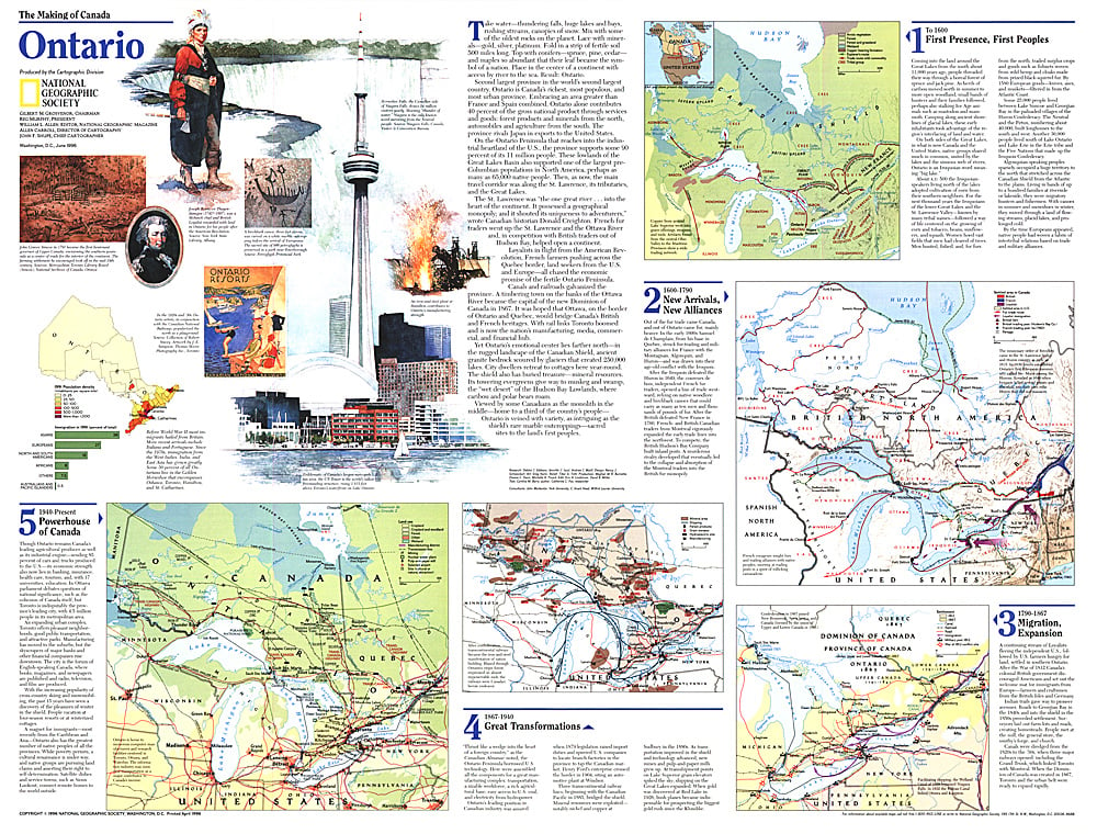 1996 Making of Canada, Ontario Theme