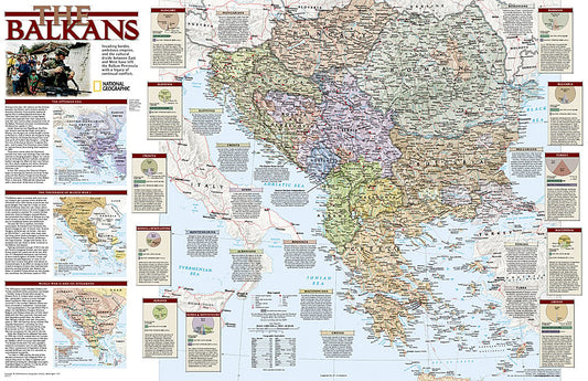 2008 Balkans Conflict Map