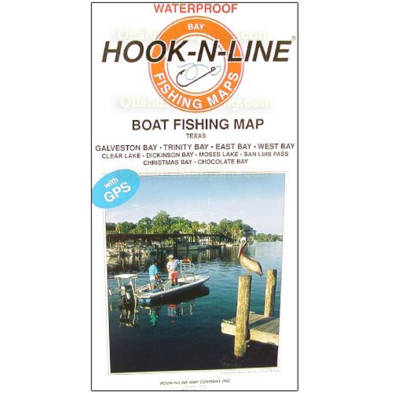 Boat Fishing-Galveston Bay Fishing Map