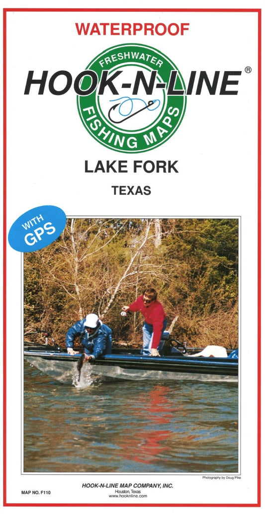 Lake Fork Fishing Map