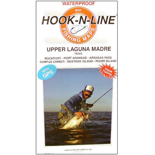 Upper Laguna Madre Fishing Map