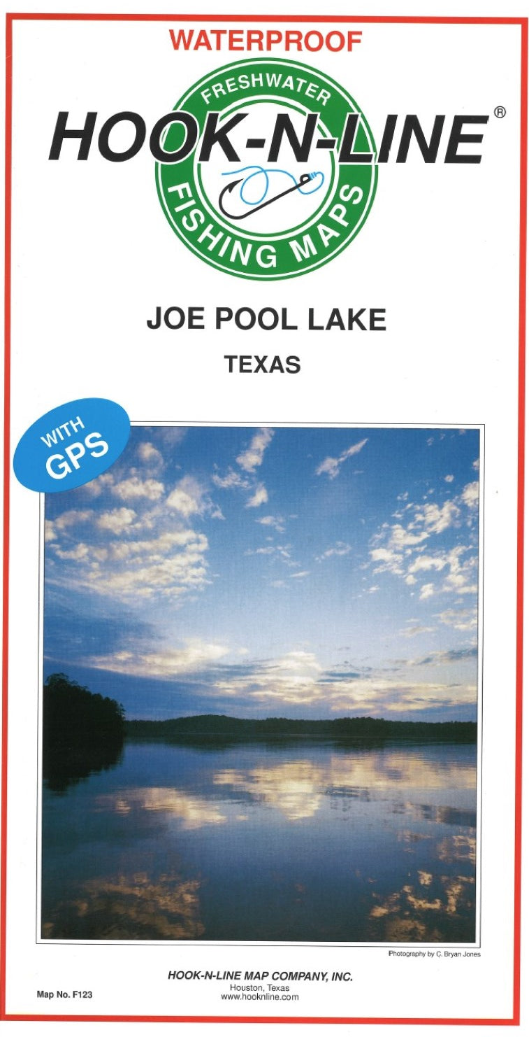 Joe Pool Lake Fishing Map