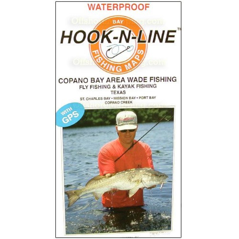 Copano Bay Area Wade Fishing Fishing Map