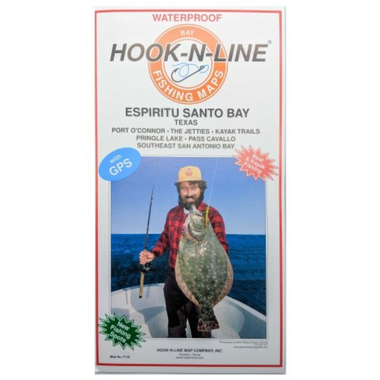 Mesquite Bay to Lower San Antonio Bay Fishing Map