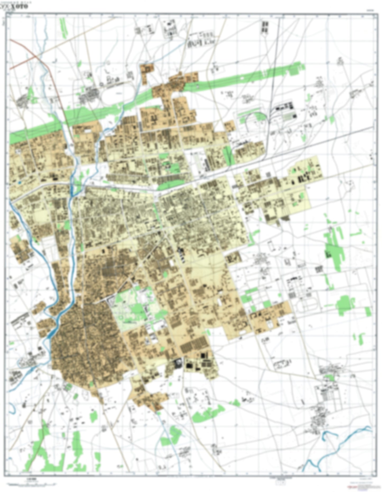 Hohhot 2 (China) - Soviet Military City Plans