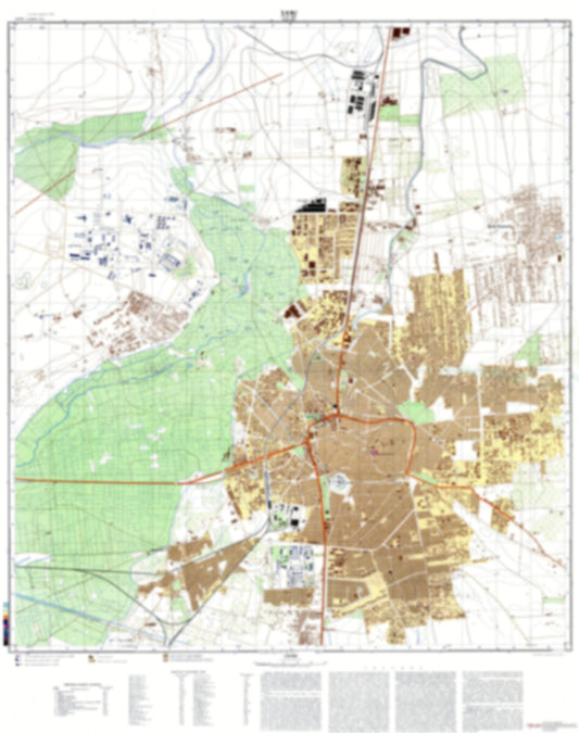 Homs (Syria) - Soviet Military City Plans