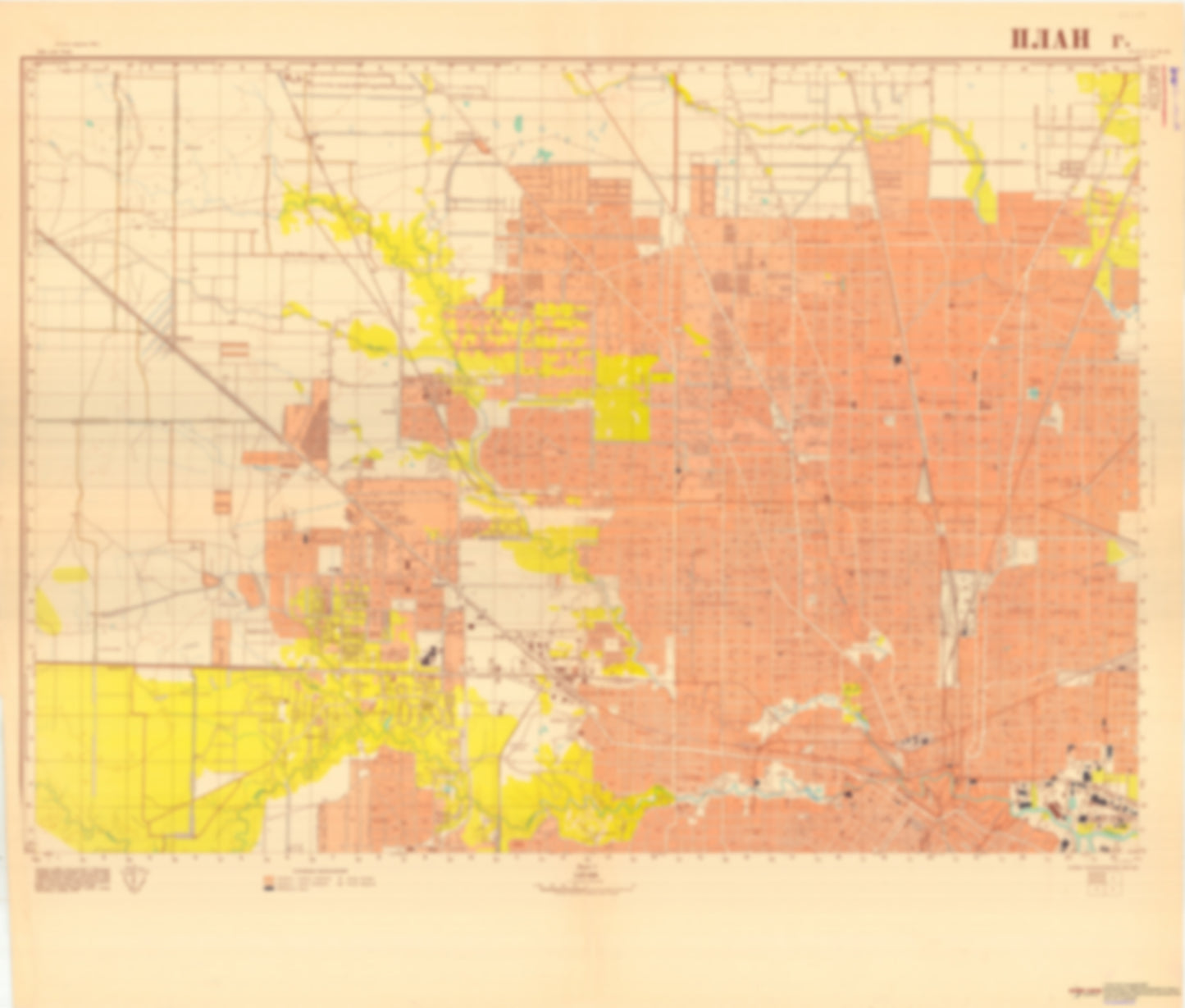 Houston, TX 1 (USA) - Soviet Military City Plans